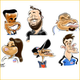 Example Caricatures